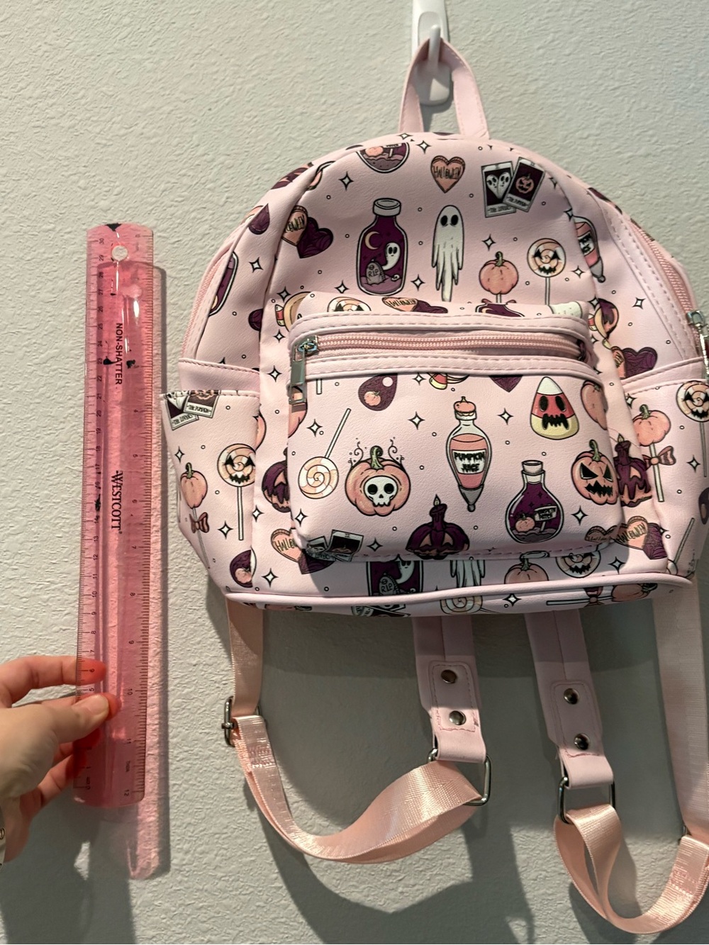 Pink witchy Mini Backpack - Picture 2 of 3